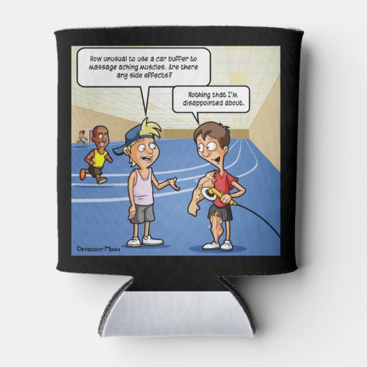 Rafraîchisseur Pour Canette Massage en tampon de voiture Funny Can Cooler (Devant)