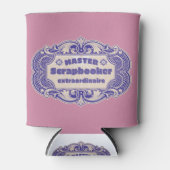 Rafraîchisseur Pour Canette "Master Scrapbooker Extraordinaire" (Devant)