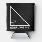 Rafraîchisseur Pour Canette Mathématiques / Mathématiques Enseignant Funny (Devant)