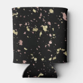 Rafraîchisseur Pour Canette Matte Gold et Rose Gold Flakes Noir (Dos)