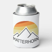 Rafraîchisseur Pour Canette Matterhorn Suisse Italie Retro (Can devant)