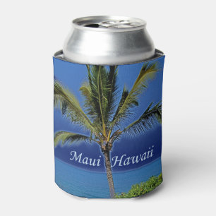 Rafraîchisseur Pour Canette Maui Hawaii Palm Tree Ocean Photographie