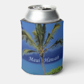 Rafraîchisseur Pour Canette Maui Hawaii Palm Tree Ocean Photographie (Can Dos)