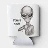 Rafraîchisseur Pour Canette Mauvais Alien, Tu es le prochain ! (Dos)