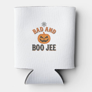 Rafraîchisseur Pour Canette Mauvais et Boo Jee Halloween Citrouille Graphique_