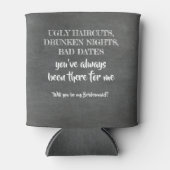 Rafraîchisseur Pour Canette Mauvais Évacuation - Proposition Drôle De Femme D' (Devant)