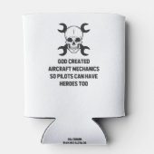 Rafraîchisseur Pour Canette Mécanicien d'aéronef Hero (Dos)
