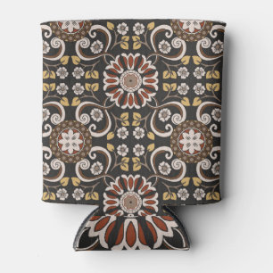 Rafraîchisseur Pour Canette Médaillon islamique : Beau Motif textile.