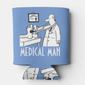 Rafraîchisseur Pour Canette Médecin amusant avec Stethoscope Checet Pieds (Dos)