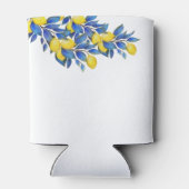 Rafraîchisseur Pour Canette Méditerranée-citrons-Mariage-Merci- (Dos)