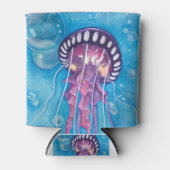 Rafraîchisseur Pour Canette Medusa de mer profonde (Devant)