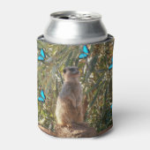 Rafraîchisseur Pour Canette Meerkat Et Papillons, (Can devant)