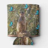 Rafraîchisseur Pour Canette Meerkat Et Papillons, (Dos)