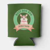 Rafraîchisseur Pour Canette Meilleur Chien Papa Jamais Drôle Français Chien Ch (Devant)