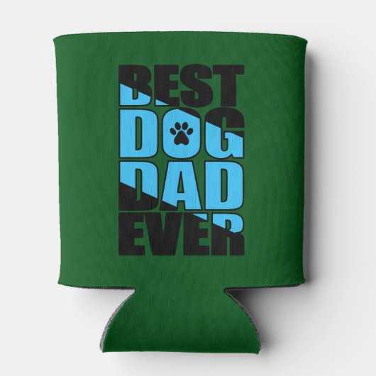 Rafraîchisseur Pour Canette Meilleur Chien Papa Jamais Peut Se Rafraîchir (Dos)