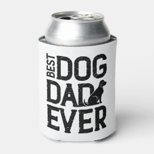 Rafraîchisseur Pour Canette Meilleur Chien Papa Jamais T-Shirt Design (3)