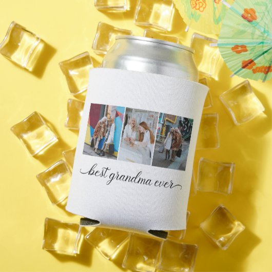 Rafraîchisseur Pour Canette Meilleur Collage photo de grand-mère Ever 3 (Été in situ)