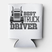 Rafraîchisseur Pour Canette Meilleur conducteur de camion (Devant)