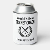 Rafraîchisseur Pour Canette Meilleur entraîneur de cricket du monde (Can Dos)