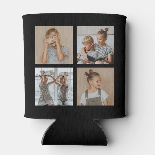 Rafraîchisseur Pour Canette Meilleur Grand-Père Ever Cadeau 4 Photo Can Cooler (Dos)