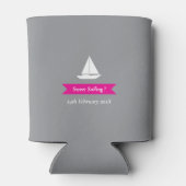 Rafraîchisseur Pour Canette Meilleur marin nautique gris (Dos)