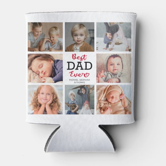 Rafraîchisseur Pour Canette Meilleur papa Ever 8 photo (Devant)