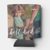Rafraîchisseur Pour Canette Meilleur Papa Jamais Moderne Simple Jouer Script P (Dos)