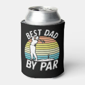 Rafraîchisseur Pour Canette Meilleur papa Par, Cadeau de golf pour papa, Cadea (Can devant)