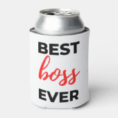 Rafraîchisseur Pour Canette Meilleur patron Ever 2 (Can devant)