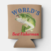 Rafraîchisseur Pour Canette Meilleur pêcheur du monde (Dos)