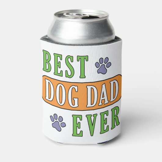 Rafraîchisseur Pour Canette Meilleur père de chien jamais (Can Dos)
