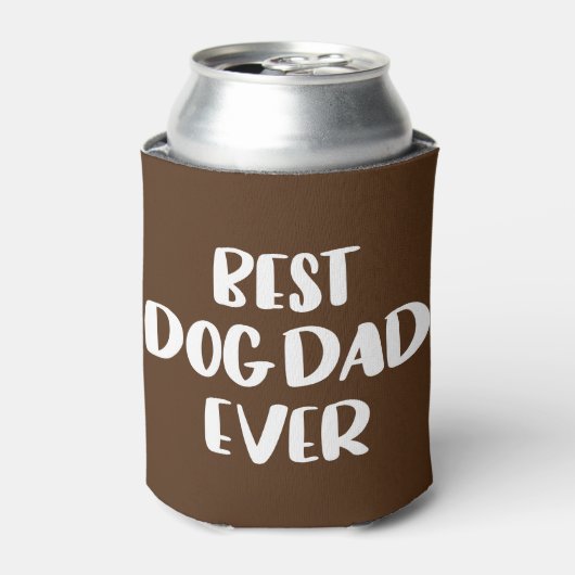 Rafraîchisseur Pour Canette Meilleur père de chien jamais (Can devant)