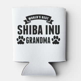 Rafraîchisseur Pour Canette Meilleur Shiba Inu Grand-mère du monde