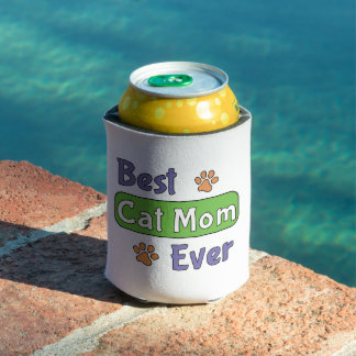 Rafraîchisseur Pour Canette Meilleure maman de chat de tous les temps