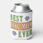 Rafraîchisseur Pour Canette Meilleure maman de chien jamais (Can devant)