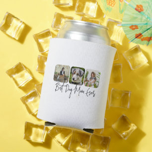 Rafraîchisseur Pour Canette Meilleure maman de chien jamais - Collage personna
