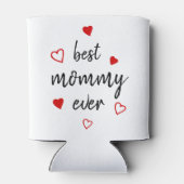 Rafraîchisseur Pour Canette Meilleure maman Jamais mignonne script manuscrit R (Dos)