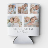 Rafraîchisseur Pour Canette Meilleure photo de maman (Devant)