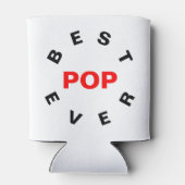 Rafraîchisseur Pour Canette Meilleure pop jamais (Dos)