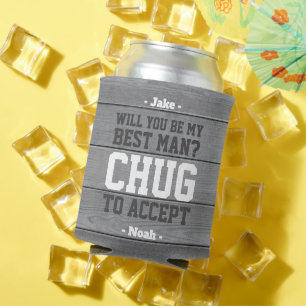 Rafraîchisseur Pour Canette Meilleure proposition d'homme Chug pour accepter F