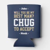 Rafraîchisseur Pour Canette Meilleure proposition d'homme Chug pour accepter M (Dos)