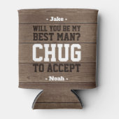 Rafraîchisseur Pour Canette Meilleure proposition d'homme Chug pour accepter R (Devant)