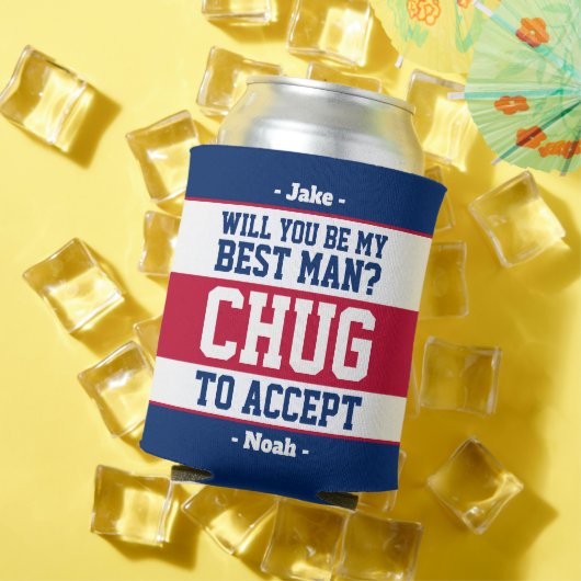 Rafraîchisseur Pour Canette Meilleure proposition d'homme Chug pour accepter R (Été in situ)