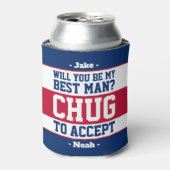 Rafraîchisseur Pour Canette Meilleure proposition d'homme Chug pour accepter R (Can devant)