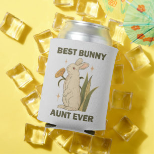 Rafraîchisseur Pour Canette Meilleure Tante Lapin Jamais Mignonne Kawaii Fête