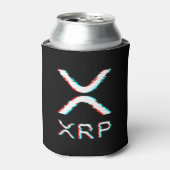 Rafraîchisseur Pour Canette Mème Crypto Devise XRP Glitch CryptoCurrency (Can devant)