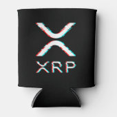 Rafraîchisseur Pour Canette Mème Crypto Devise XRP Glitch CryptoCurrency (Devant)