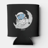 Rafraîchisseur Pour Canette Mème de crypto XRP Cryptomonnaie Cute Astronaut Mo (Dos)