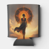 Rafraîchisseur Pour Canette Mémoire personnalisable Boire Coozie Solar Eclipse (Dos)