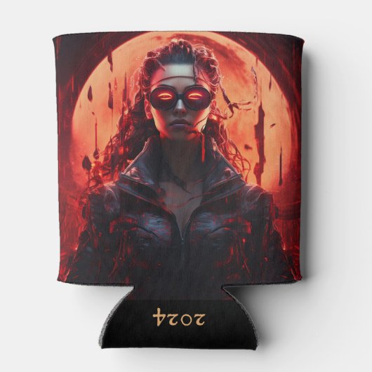 Rafraîchisseur Pour Canette Mémoire personnalisable Boire Éclipse solaire (Dos)